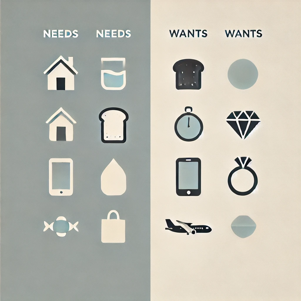 Needs VS Wants